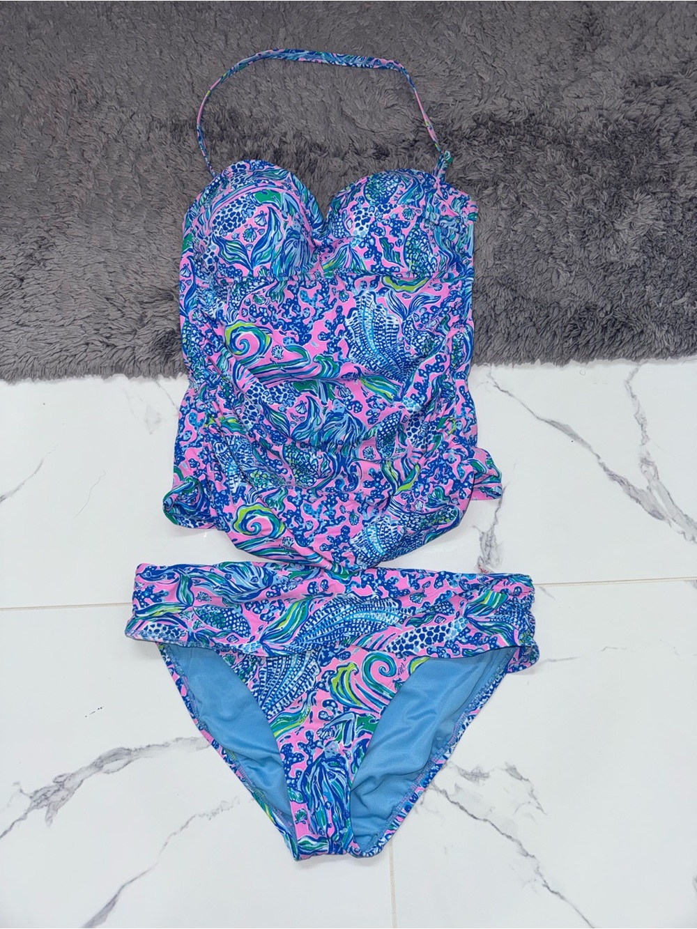 Lilly Pulitzer tankini set!